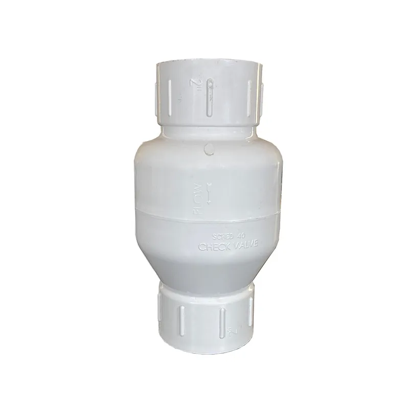 Soval 500-1012-15 - 1-1/2" PVC 2lb Spring Check Valve