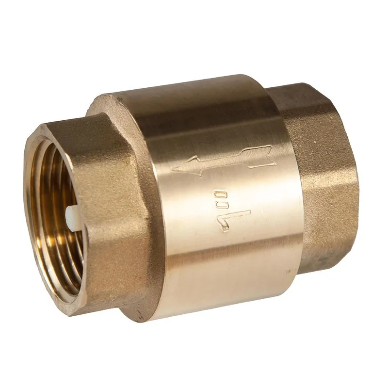 Soval 650-040T 4 inches Brass Threaded Spring Check Valve