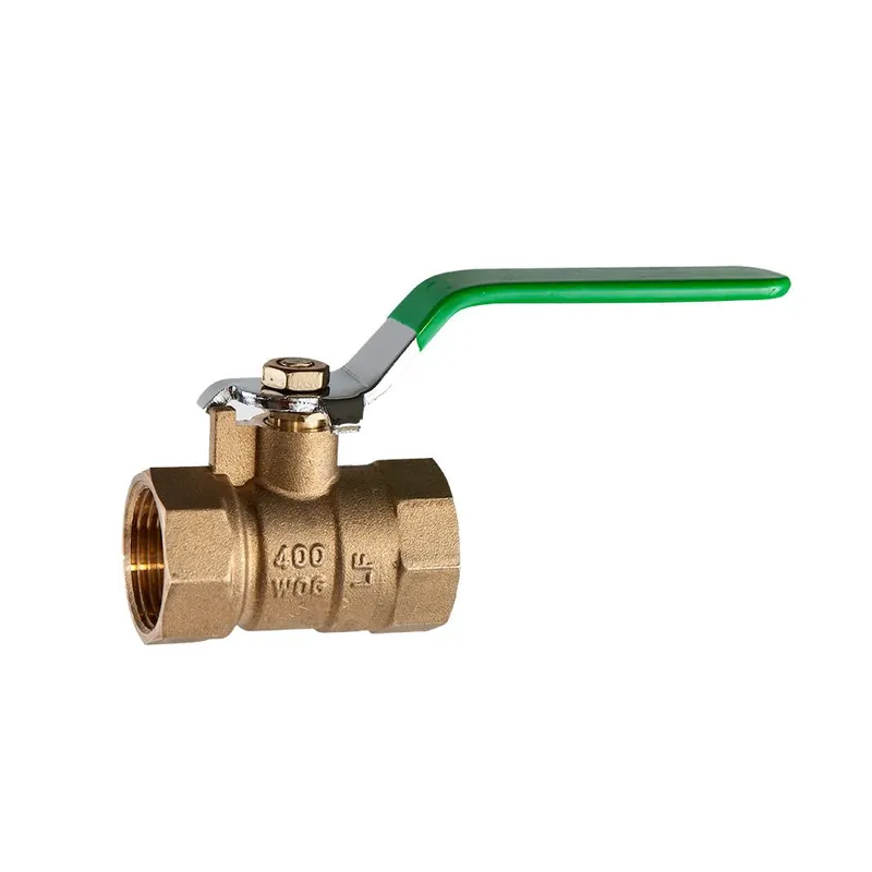 Soval 670-010 - 1" Lead-Free Brass Reduced Port Threaded Ball Valve