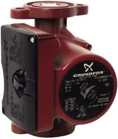 SK0269813-US20260702-105043-0 Grundfos UPS 15-58 FRC Cast Iron Recirculation Pump with 35.6 Degree Low Temperature Replacement MPN - Image 1