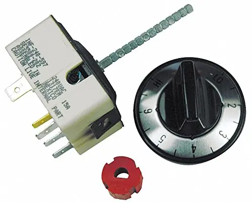 SK0269843-US20260702-105043-0 Robertshaw 5500-203M Infinite Control Switch 240V With Black Dial Replaces 5500-203 - Image 1
