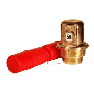 Scully Signal 03117 48" Depth Golden Gallon Gauge Reads In 2" Incremen