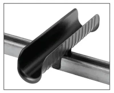 SK0270119-US20260702-105043-0 Hydra-Zorb HZSB225 Bronco Saddle Black 2 1/4 Inches ID - Image 1