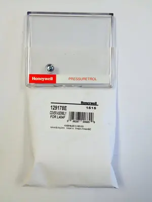 HONEYWELL THERMAL SOLUTIONS FS 129178E/U L404 L408 L604 L608 L91 Thermoplastic Cover Includes Honeywell Logo And Mounting Screw Replaces 129178