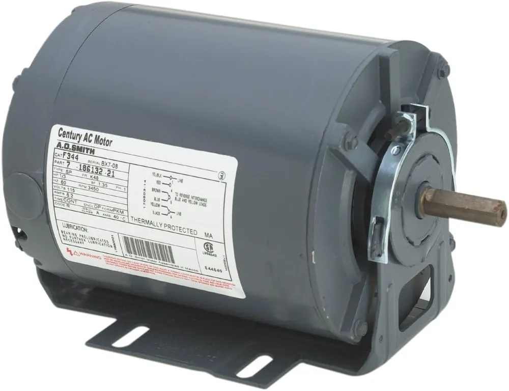 SK0270211-US20260702-105043-0 Century GF2014 Belt Drive Fan and Blower Motor 1/6HP 115V 1725RPM 48 Frame - Image 1