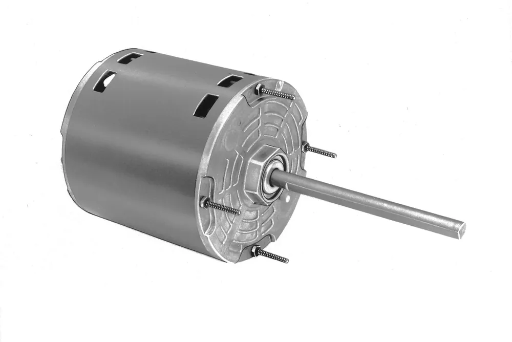 SK0270591-US20260702-105043-0 Fasco D913 5.6 Frame Open Ventilated Permanent Split Capacitor Condenser Fan Motor with Ball Bearing, 1/4HP, 1075RPM, 460V - Image 1