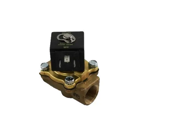 SK0270788-US20260702-105043-0 Parker Hannifin 12F22C2148AAFPH05 Fluid Control Solenoid Valve 3/4 N/C 110/120V DIN 135 - Image 1
