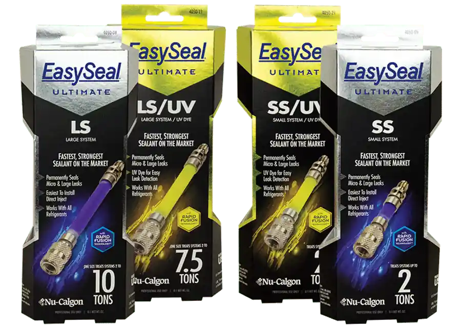 Nu-Calgon 4050-11 EasySeal UV Dye Direct Inject Leak Sealant W/ Dye Treats