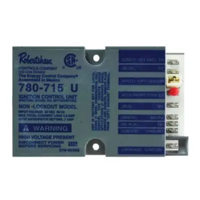 Rheem 625010 Ignition Module Intermittent Pilot
