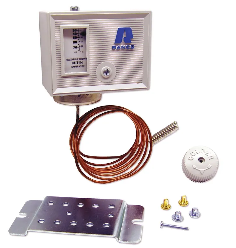 SK0271260-US20260702-105043-0 Ranco O10-1491 High Temp Refrigeration Control w/ 72 Remote Bulb Capillary (25 to 75F) - Image 1