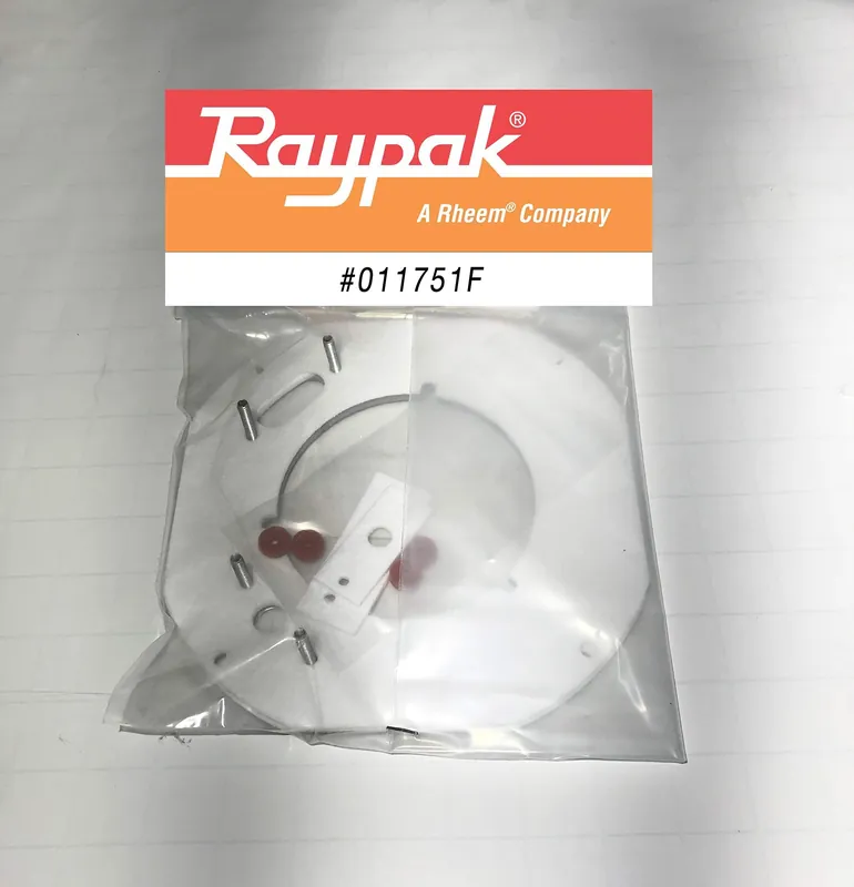 SK0271314-US20260702-105043-0 Raypak 011751F Burner Adapter Gasket & Heat Shield MV-B Kit - Image 1