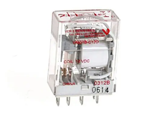 SK0271686-US20260702-105043-0 Veris VMD1B-C24A Standard Relay, 24V 15A SPDT, Socket/Din Mount - Image 1