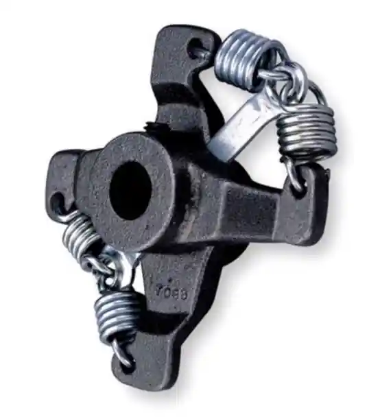 Bell & Gossett 186410 Cast Iron Coupler 5/8 x 1/2 in Shaft