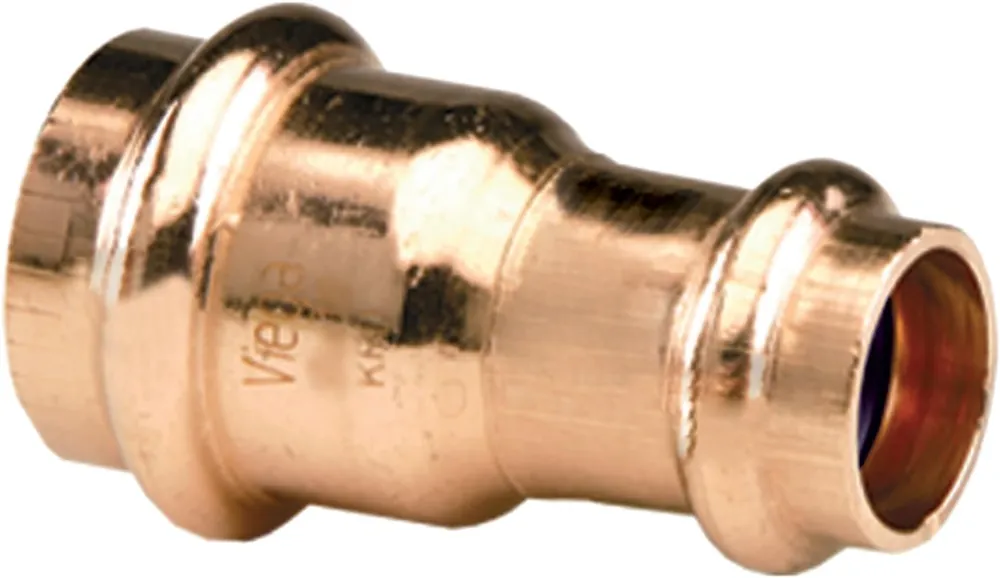 SK0272658-US20260702-105043-0 Viega 15588 ProPress Copper Reducer 1-1/2-Inch by 1-Inch P x P - Image 1
