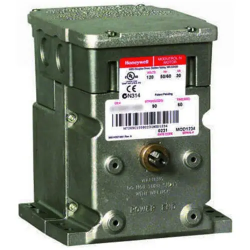 Honeywell M6285C1001-S Modutrol IV Motor 24V 60 lb-in with Dual Internal Auxiliary Switches
