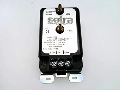 SK0273584-US20260702-105043-0 Setra Systems 2641005WB11T1C Pressure Transducer - Image 1
