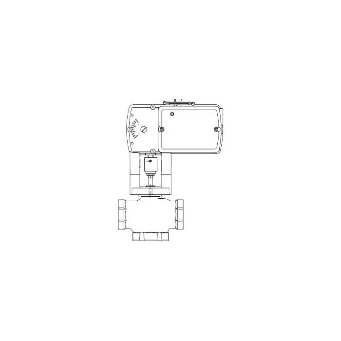Schneider Electric VS-7323-812-4-11 2 In 3 Way Globe Valve Actuator Assembly