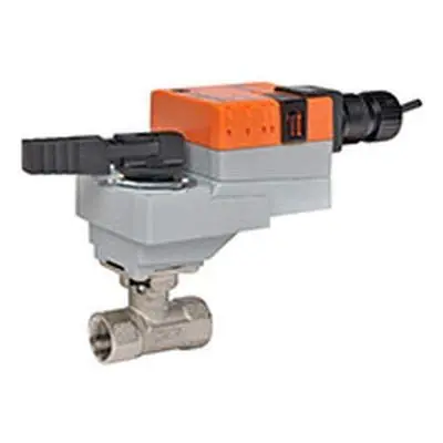 Belimo B209B+LRB24-3-S Characterized Control Valve CCV 0.5 2 Way 0.8 Cv Non-Spg 24V Floating SW
