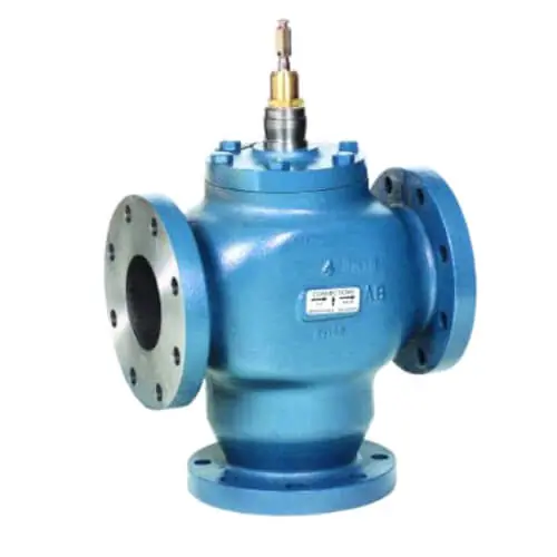 Honeywell V5013B1029 4 Flanged Mixing Valve 1.5 Travel 160 Cv
