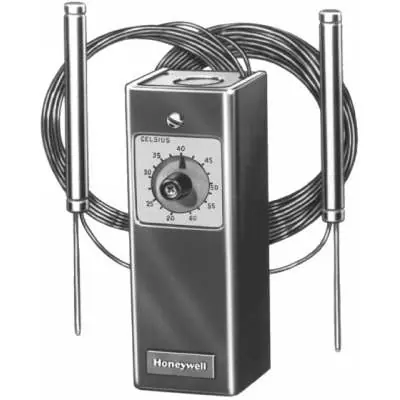 Honeywell T678B1014 Copper Element Temperature Controller w/ 1/1.5 Ratio Reset Ctl & 2Spdt