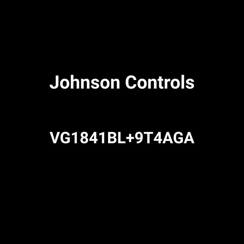 Johnson Controls VG1841BL+9T4AGA Three-Way Plated Brass Trim NPT End Connections Ball Valve with VA9104-AGA-3S Actuator