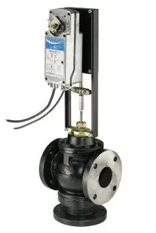 Johnson Controls VG2831UM294NGGA Electric Flanged Globe Valve 24V S/R 80CV