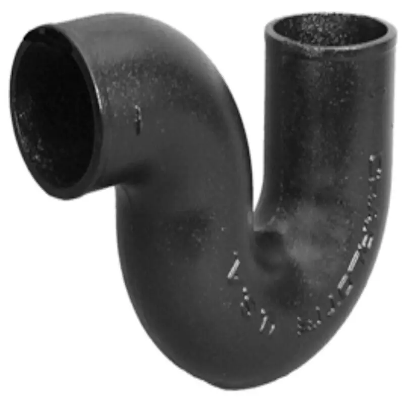 SK0276437-US20260702-105043-0 Charlotte Pipe NH-42 3: Durable Cast Iron No-Hub P Trap for Plumbing Projects - Image 1