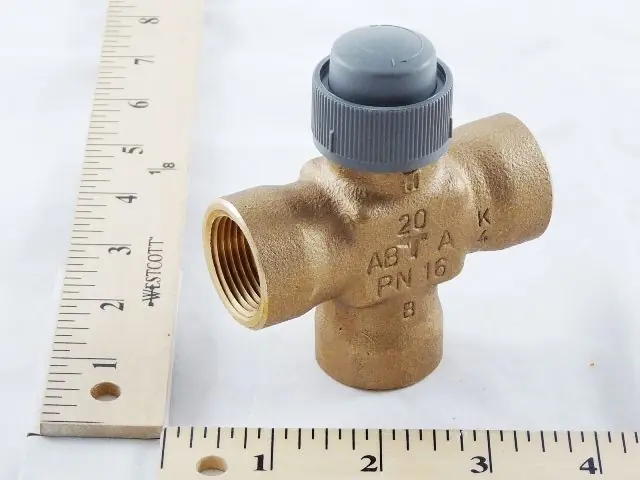 HONEYWELL V5863A1014 3/4 NPT Brass Globe Valve CV 4.9