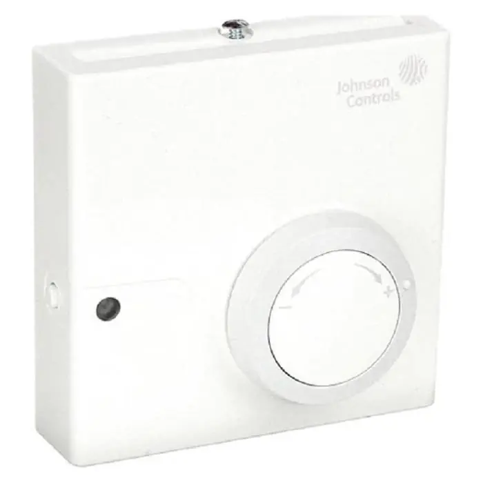 SK0276750-US20260702-105043-0 Johnson Controls TE-68NP-0N00S Temperature Sensor Ni1000 Element No Override Modular Jack Connection - Image 1