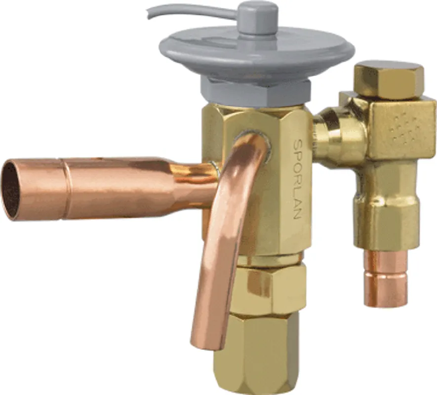SK0277057-US20260702-105043-0 Sporlan 108628 Expansion Valve, External C Ton R404A Commercial 30 Tube 3/8 x 1/2 ODF SBFSE-C-C - Image 1