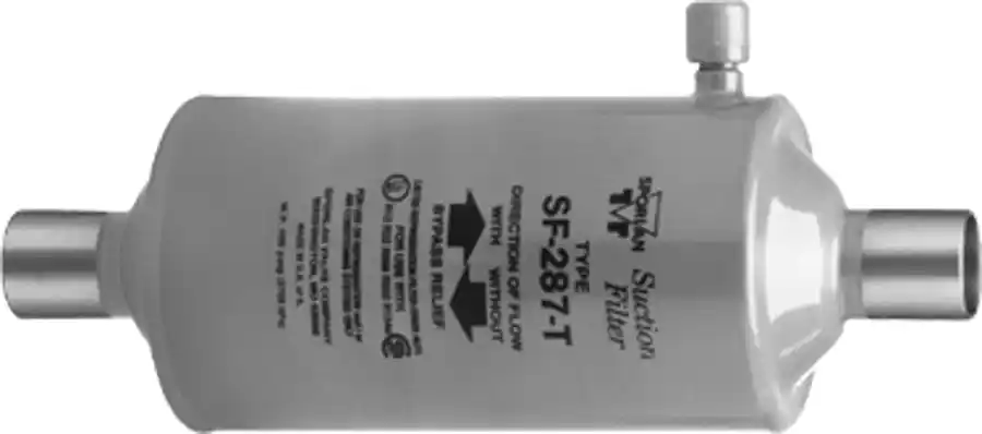 Sporlan 800028 Suction Filter, 3/8 SAE w/ Relief Bi-Directional SF-283-F