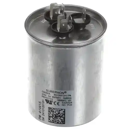 Lennox 41W15 Replacement - Surephon 45/5mfd 370V Round Run Capacitor