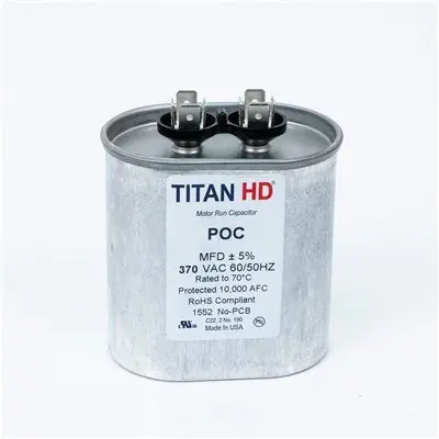 SK0277493-US20260702-105043-0 Packard POC80A 80 MFD Oval Motor Run Capacitor (370V) - Image 1