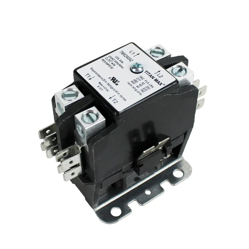 SK0277538-US20260702-105043-0 Packard TMX240A2 Max Definite Purpose Contactor 2 Pole, 40 Amp, 24 Volt Coil - Image 1