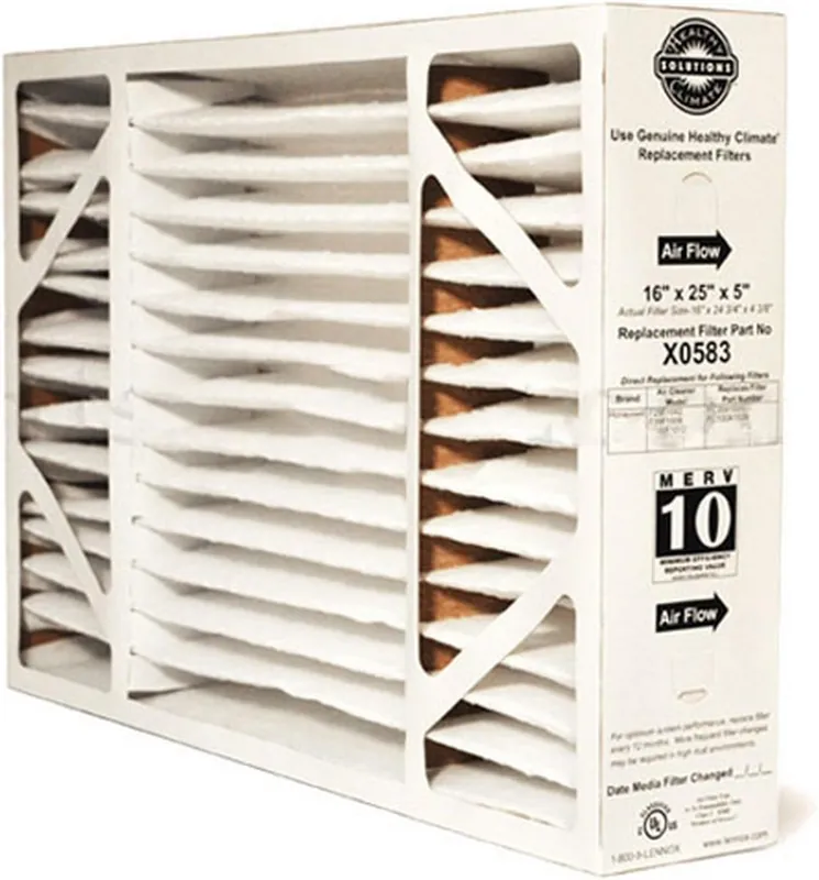 SK0278265-US20260702-105043-0 Lennox X0583 MERV 11 Filter - 16 x 25 x 5 inches - Genuine Lennox Product - Image 1